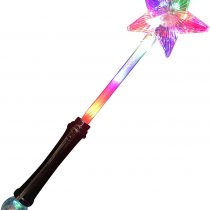 Glowtopia LED Premium Star Wand Magic Flashing Toy (3 Pack)