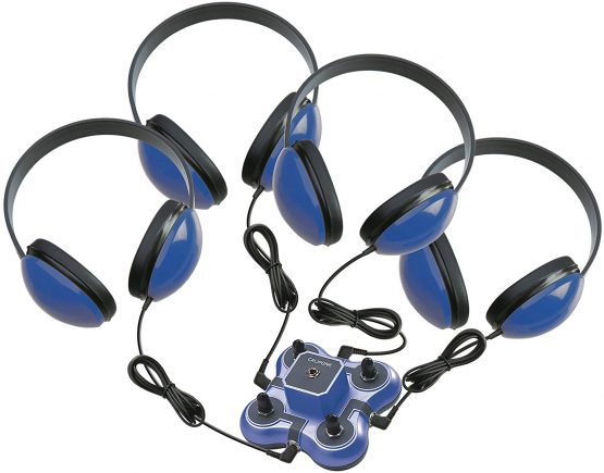 Califone Listening Centre Headphone - Blue