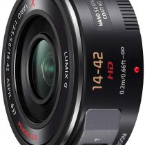 Panasonic LUMIX H-PS14042E-K Powerzoom 14-42 mm GX Vario Lens - Black
