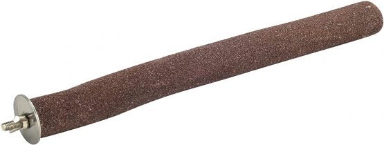 Parrot Essentials Large Sanded Parrot Perches 30 x 3-4cm (LxD) Bird Perches for Nail Trimming and Filing - Wooden Bird Perch for African Grey, Conure, Caique - Non-Toxic Parrot Stand for Birdcage - Image 4