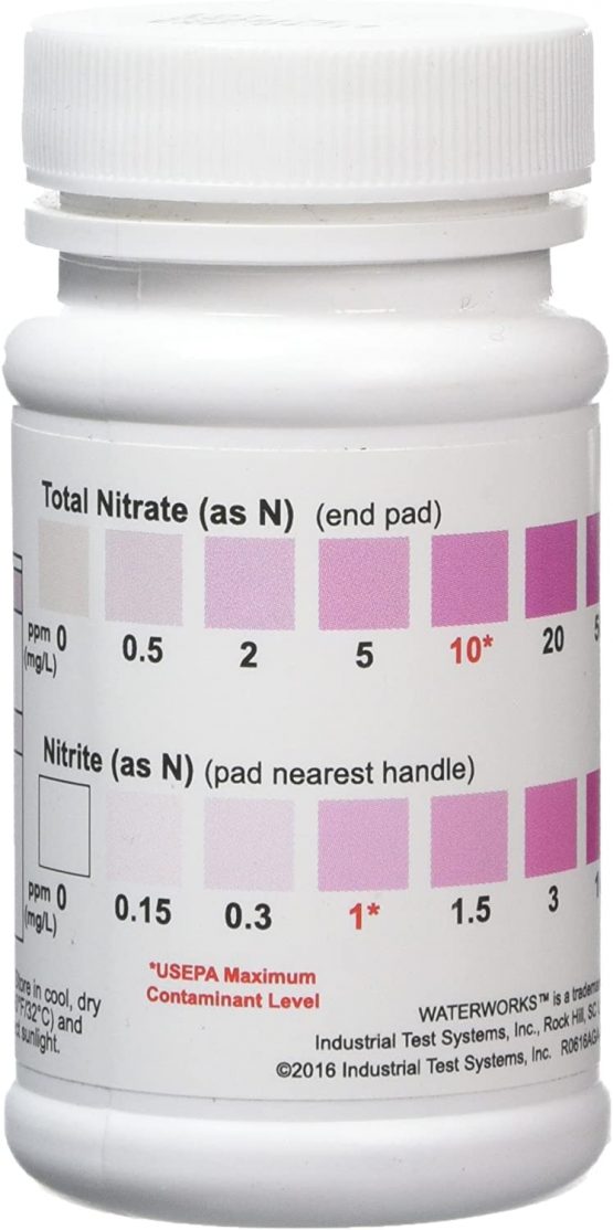 Waterworks 480009 Nitrates and Nitrites Water Test Strips Kit (50 test Strips) - Image 2