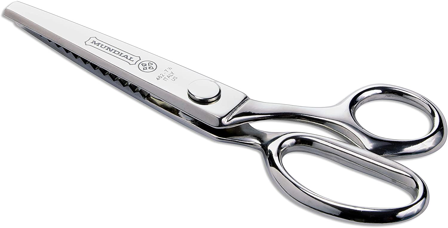 Mundial 7 1/2-inch Classic Forged Pinking Shears - Image 3