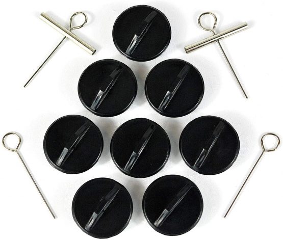 5" Driftwood Interchangeable Knitting Needle Pin Gift Set Umber - Image 4