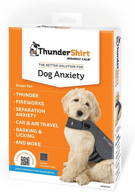 Thundershirt Anxiety Coat for Dog, L, Grey - Image 2