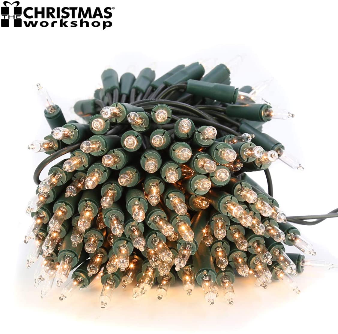 The Christmas Workshop 75270 200 Warm White Christmas Tree Lights/Static Decorative LED Fairy Lights / 22.9m Length/Indoor & Outdoor Christmas Decorations