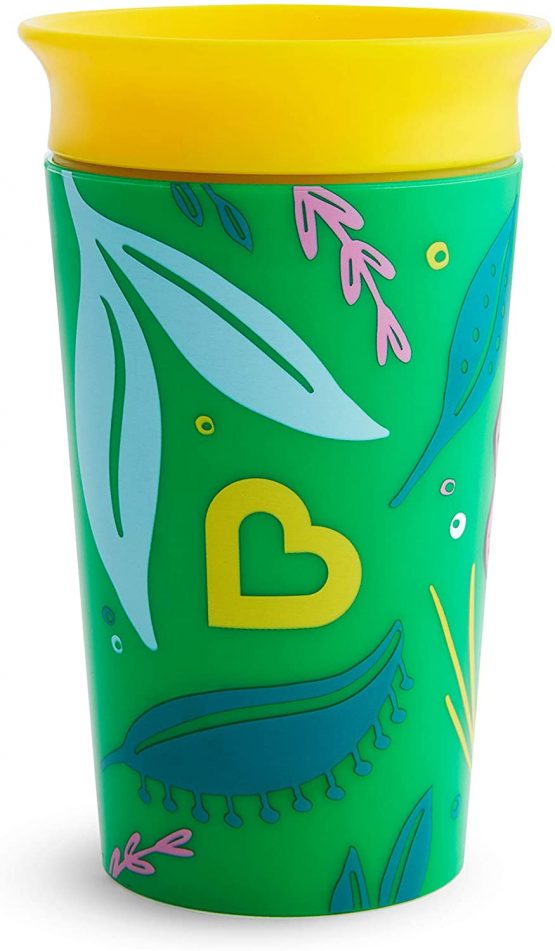 Munchkin Miracle 360 WildLove Sippy Cup, 9 oz / 266 ml, Elephant - Image 4