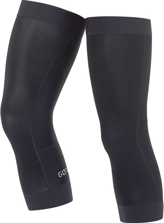 GORE Wear Unisex Breathable Knee Warmers, C3 Thermo Knee Warmers, Size: XL-XXL, Colour: Black, 100395