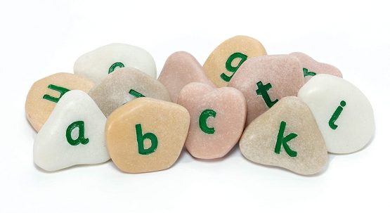 Yellow Door YD-10 Lowercase Alphabet Pebbles