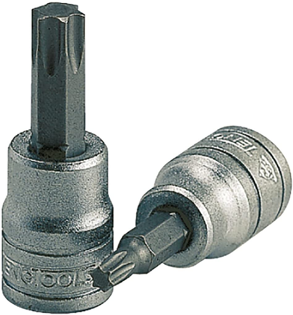 Teng M1213TX 1/2-inch Socket Clip Rail TX Drive (9 Pieces), Variety pack - Image 2