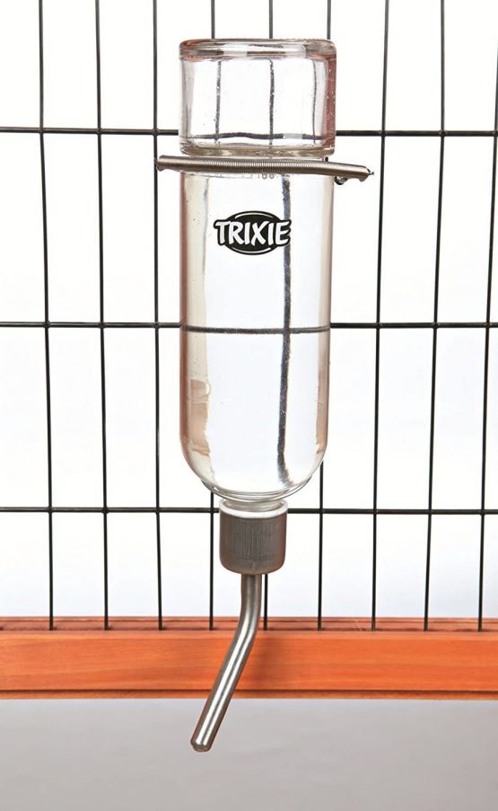 Trixie Small Animal Glass Water Bottle, 500 ml,