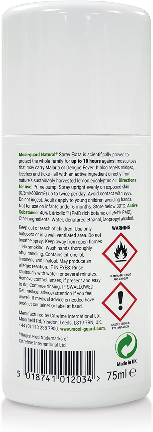 Mosi-Guard Spray Extra 75 ml, White, 75 ml (Pack of 1) - Image 3