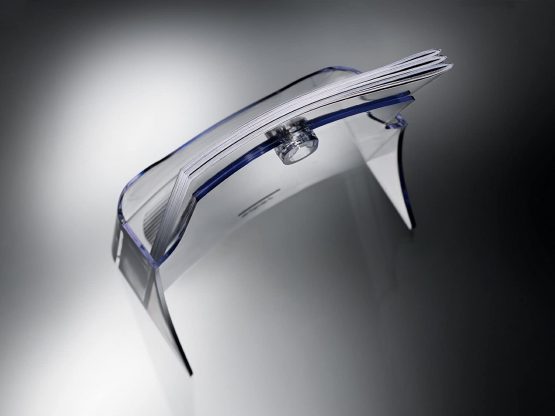 SIGEL LH112 Table-Top Literature Holder, for A5, acrylic, clear, 1 pc. - Image 2