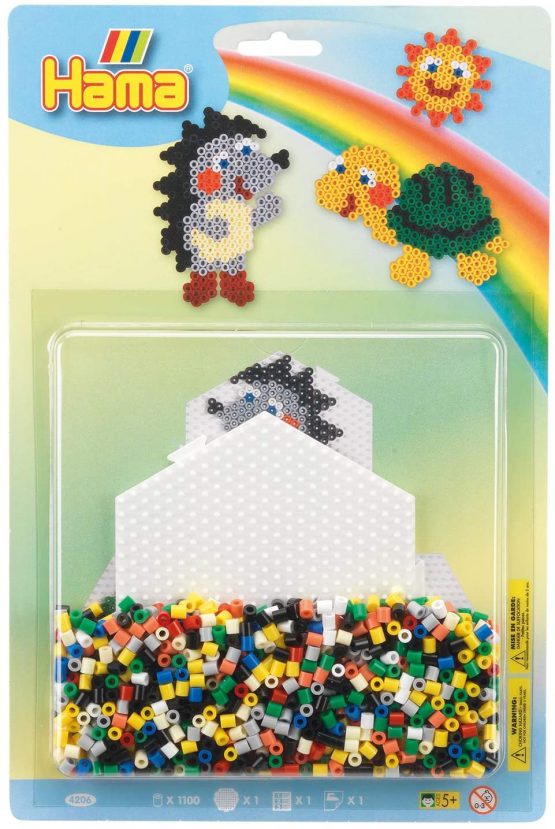 Hama 10.4206 Turtle Large Blister Pack, Multicolour, One Size