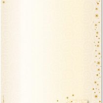 SIGEL DP033 Christmas Motif Paper "Golden Times", A4, 90 GSM, 100 Sheets