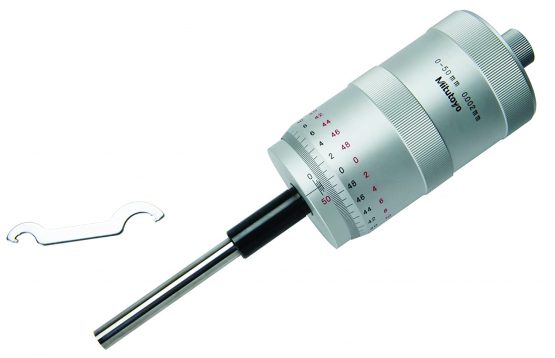 Mitutoyo 152-380 Heavy Duty Micrometre Head, 50 mm Range - Image 2