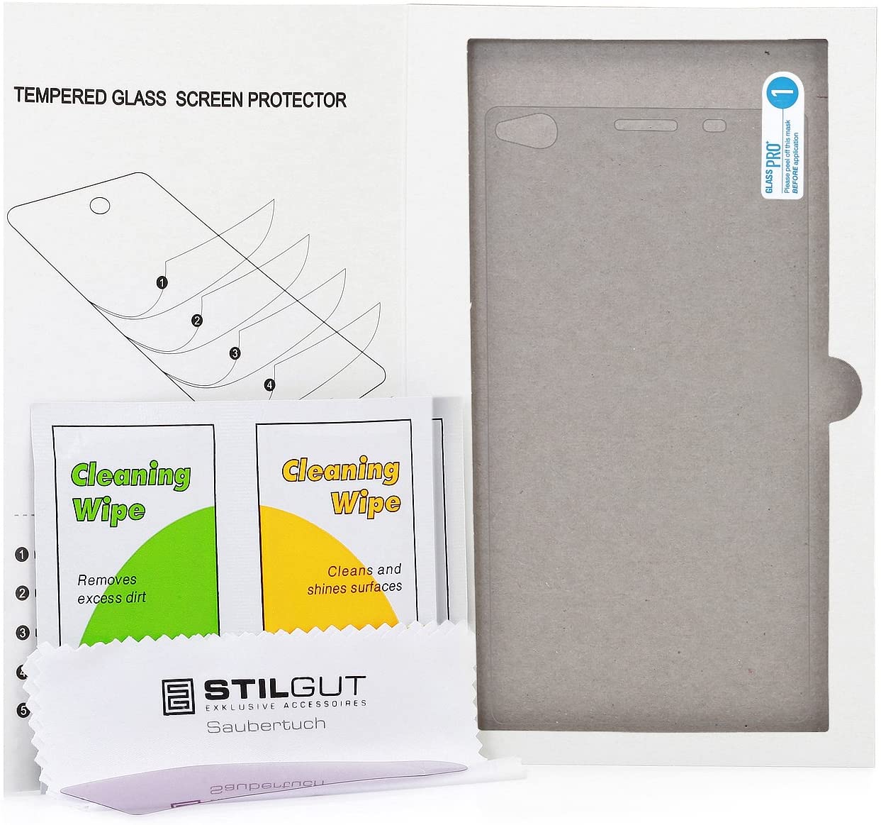 StilGut 2 x Tempered Glass Screen Protector for Sony Xperia C4 - Image 4