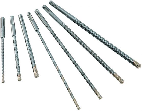 Alpen 81606810100"F8" SDS-Plus Bits, Grey, 6/8/10x160 mm
