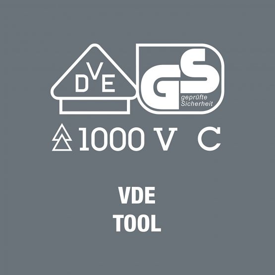 Wera 05006441001 0.8 x 4 x 100 mm "160iS VDE" Insulated Screwdriver for Slotted Screws - Silver - Image 2