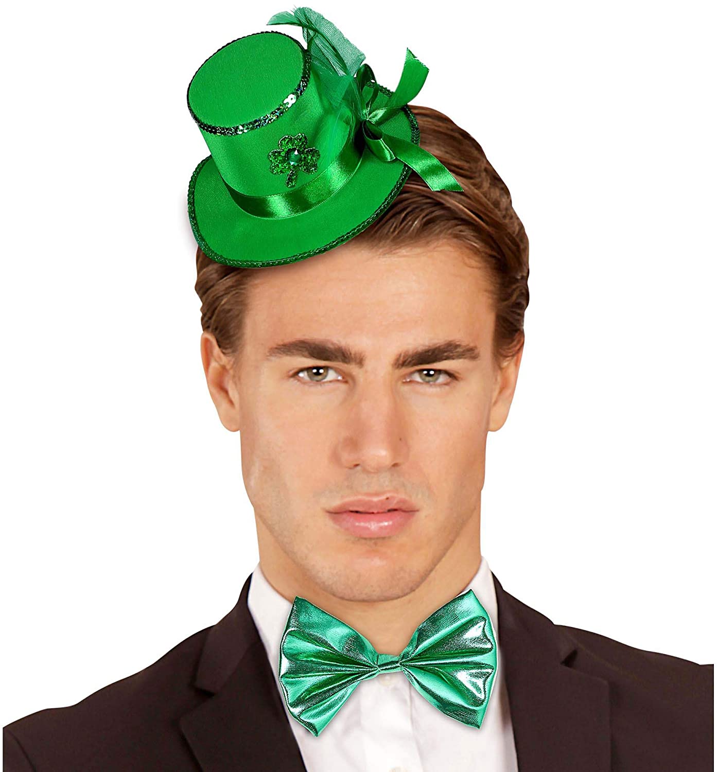 WIDMANN Women's Widmann St Patrick ́s Day Mini Cylinder with Hair Clips - Image 3