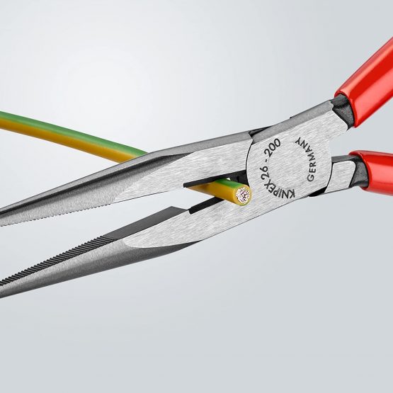 KNIPEX Snipe Nose Side Cutting Pliers (Stork Beak Pliers) (200 mm) 26 11 200 - Image 4