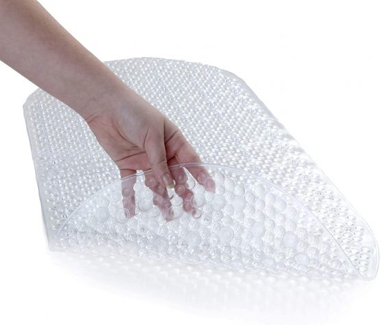 SlipX Solutions Bubble Bath Mat (Clear) - Image 3