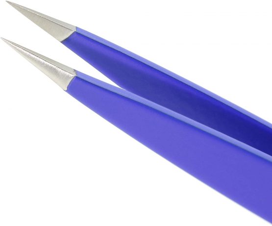 REMOS Splinter Tweezers with Extra fine tip Stainless Steel 9.5 cm - Blue - Image 4