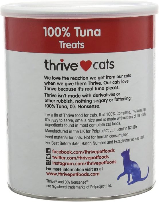 Thrive Cat 100% Tuna Treats Maxitube, 180g - Image 2