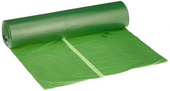 Deiss Type 60 Premium 12022 Rubbish Bags 700 x 1100 mm, 25 per roll, Green