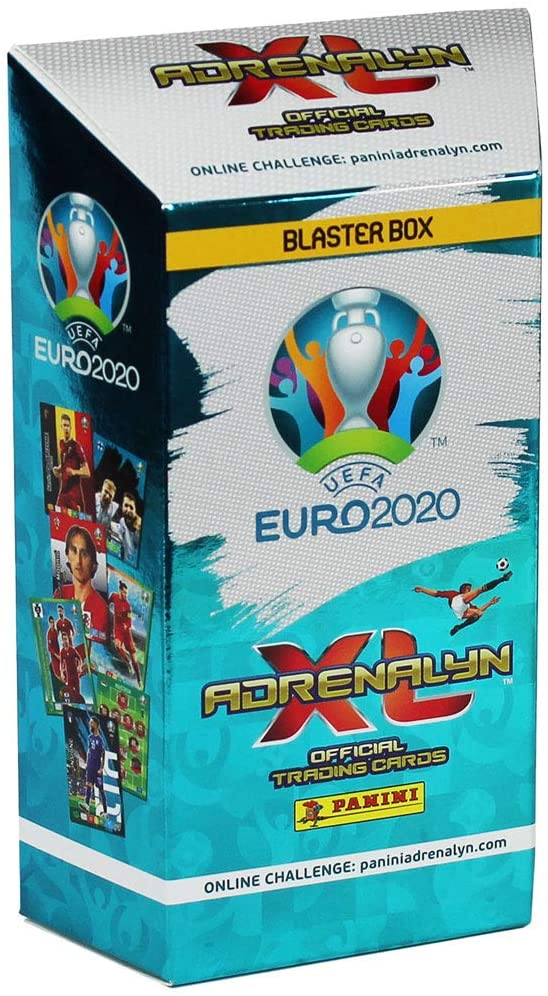 Panini France SA 2602-045 UEFA Euro 2020 Adrenalyn XL Trading Cards - Box of 61 Cards !, Randomly, Boite VIP