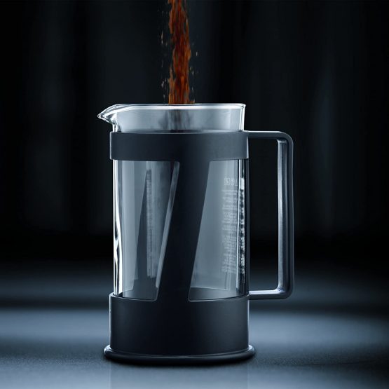 BODUM Crema 4 Cup French Press Coffee Maker, Black, 0.5 l - Image 2