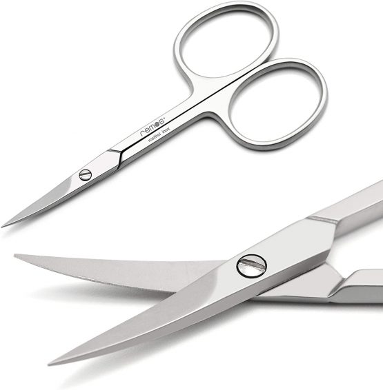REMOS Nail & Cuticle Scissors Stainless [INOX] 9.5cm for Fingernails & cuticles - Image 3