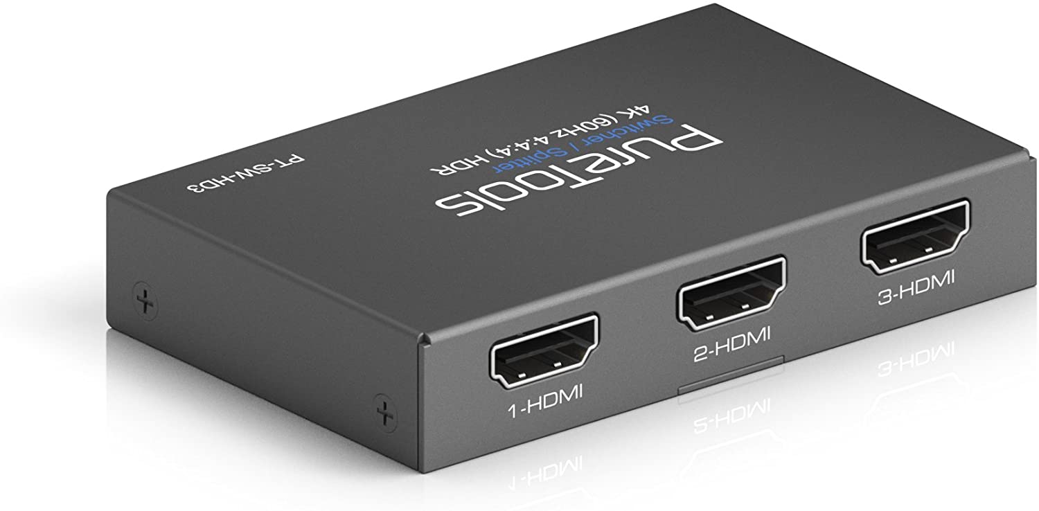 PureLink Pure Tools Dual Directions - HDMI Splitter for TV Monitor Splitter - (NW-HD3 O (Pt, HDR - Image 2