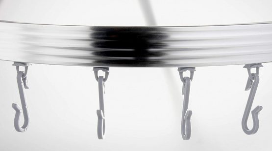 Ridder 520000-350 Shower Curtain Rail 90 x 90 cm Polished Aluminium - Image 4