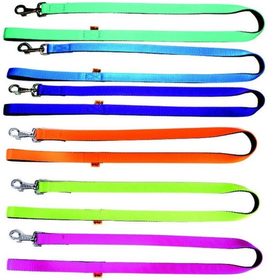 Dingo Dog Leash Blue with Black Contrast Handmade 14659 - Image 2