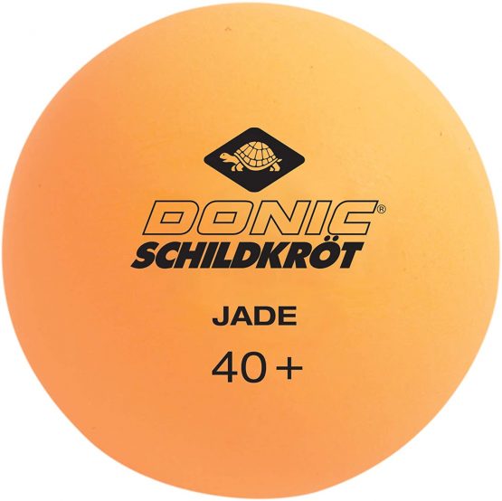 Donic-Schildkröt Jade Table Tennis Balls, Poly 40+ Quality, 12 balls (6x White and 6x Orange) - Image 3
