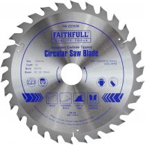 Faithfull FAIZ23530 TCT Circular Saw Blade 235 mm x 35 mm Bore x 30 Teeth