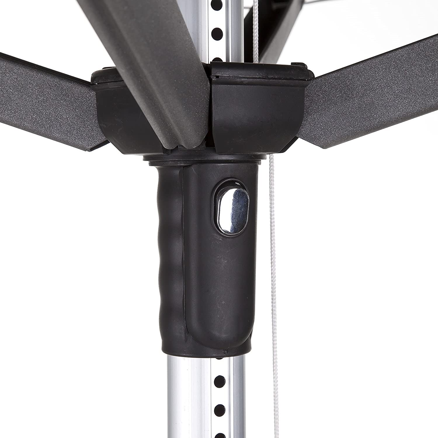 Minky RotaLift 60m 4 Arm Rotary Clothes Airer, Silver, 60 m - Image 3
