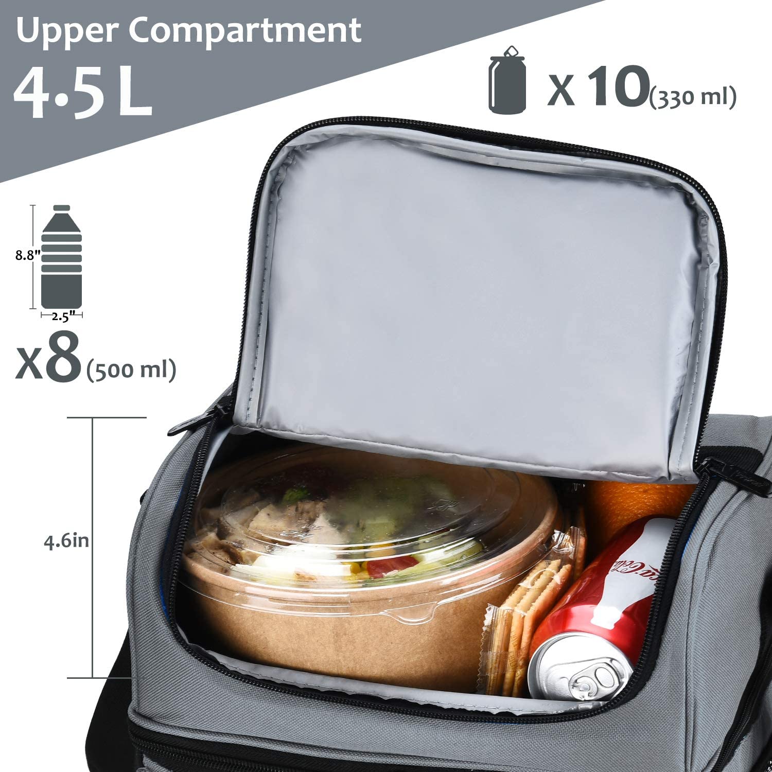 Kato Tirrinia Insulated Cool Bag 13L(22 Cans) - Image 2