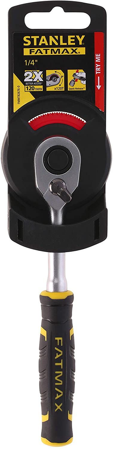 Stanley FMMT82676-0 Trinquete 1/4" 120 Teeth Stanley Fatmax for DIYers & Professionals - Image 2