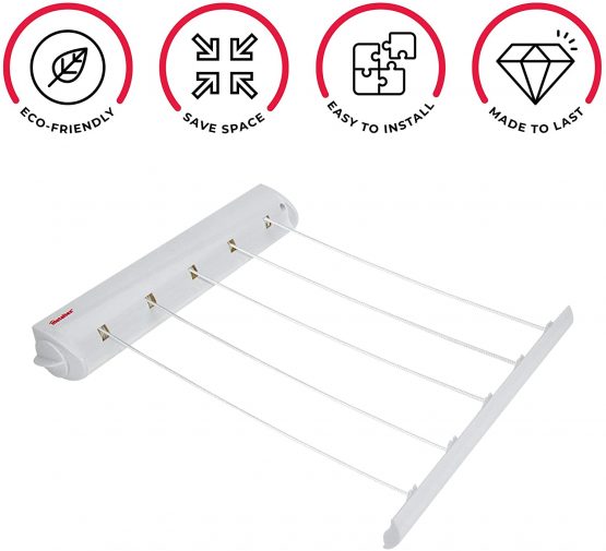 Metaltex 406325 Laundry Drier Portofino, White, 1 - Image 2