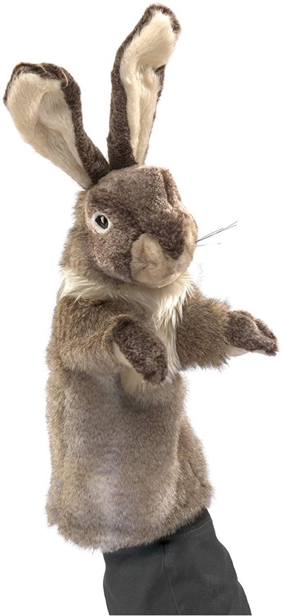 Folkmanis Rabbit Stage Puppet - Image 2