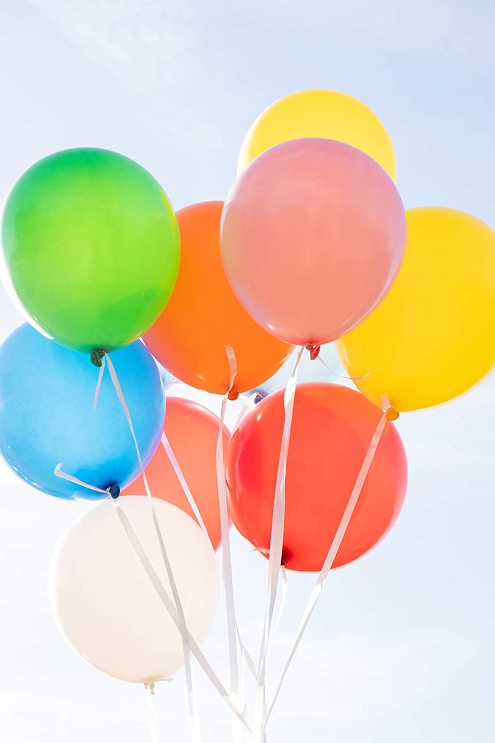Folat 08084 Magenta Balloons 30 cm-100 Pieces, Pink, 100er Pack - Image 3