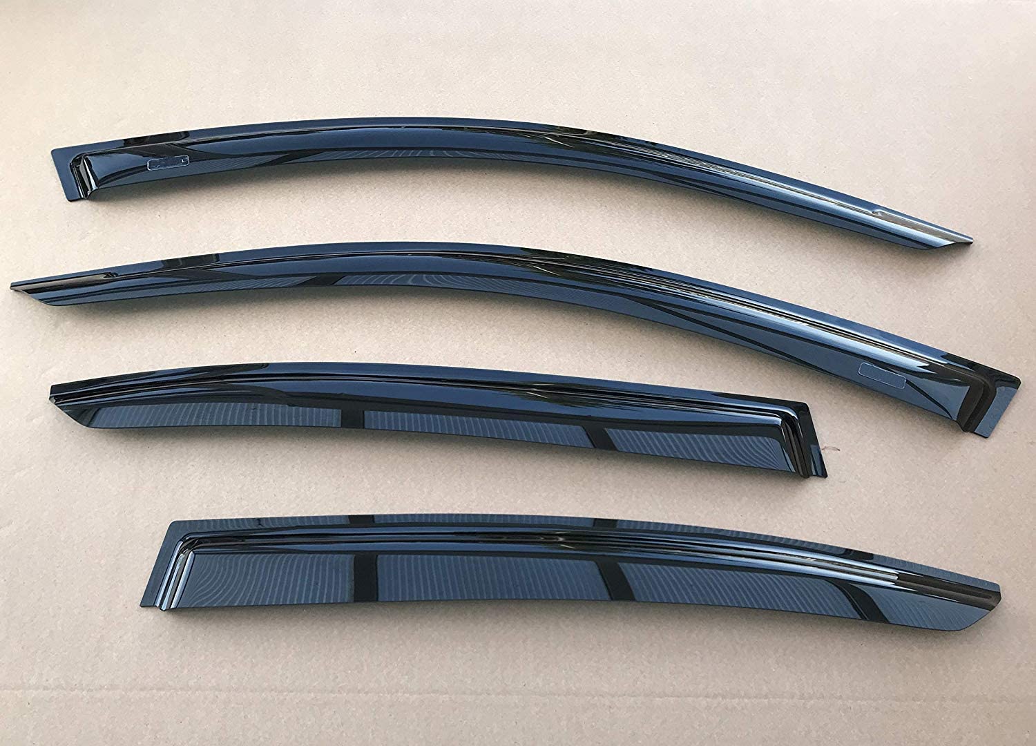 Mrp Set Of 4 Wind Deflectors Compatible with MERCEDES BENZ GLE CLASS