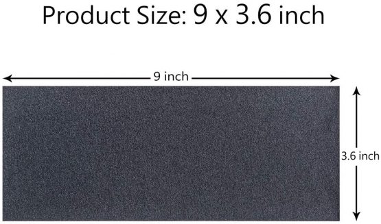 42 Pcs Assorted Grit Sandpaper 120 to 3000 Dry Wet Waterproof Sandpaper for Wood Furniture Finishing Metal Sanding Automotive Polishing,9 x 3.6 Inch - Image 3