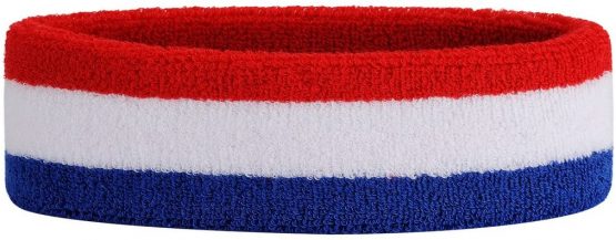 ONUPGO Kids Sweatbands Headband Wristband Set - Athletic Cotton Sweat Band for Sports (1 Headband + 2 Wristbands) - Image 2