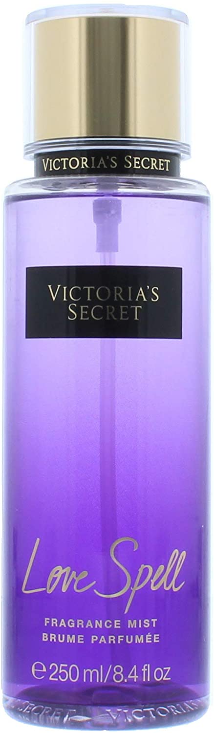 Victorias Secret Love Spell Fragrance Mist, 250 ml, Purple, 250 ml (Pack of 1)
