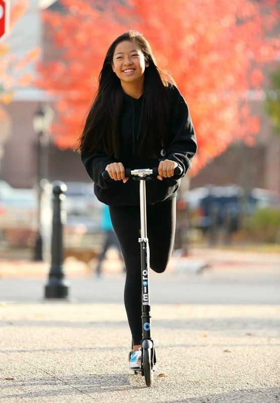 Micro Black Scooter - Image 2