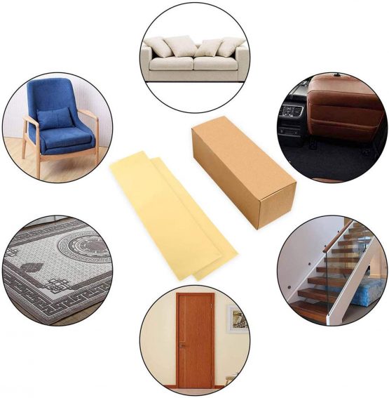 Cat Scratch Protector Furniture Scratch Guards 6Pack X-Large Cat Scratch Deterrent Cat Couch Protector Cats Furniture Protector Cat Repellent for Furniture Cat Scratching Pads (XL:17"L x 12"W)) - Image 2