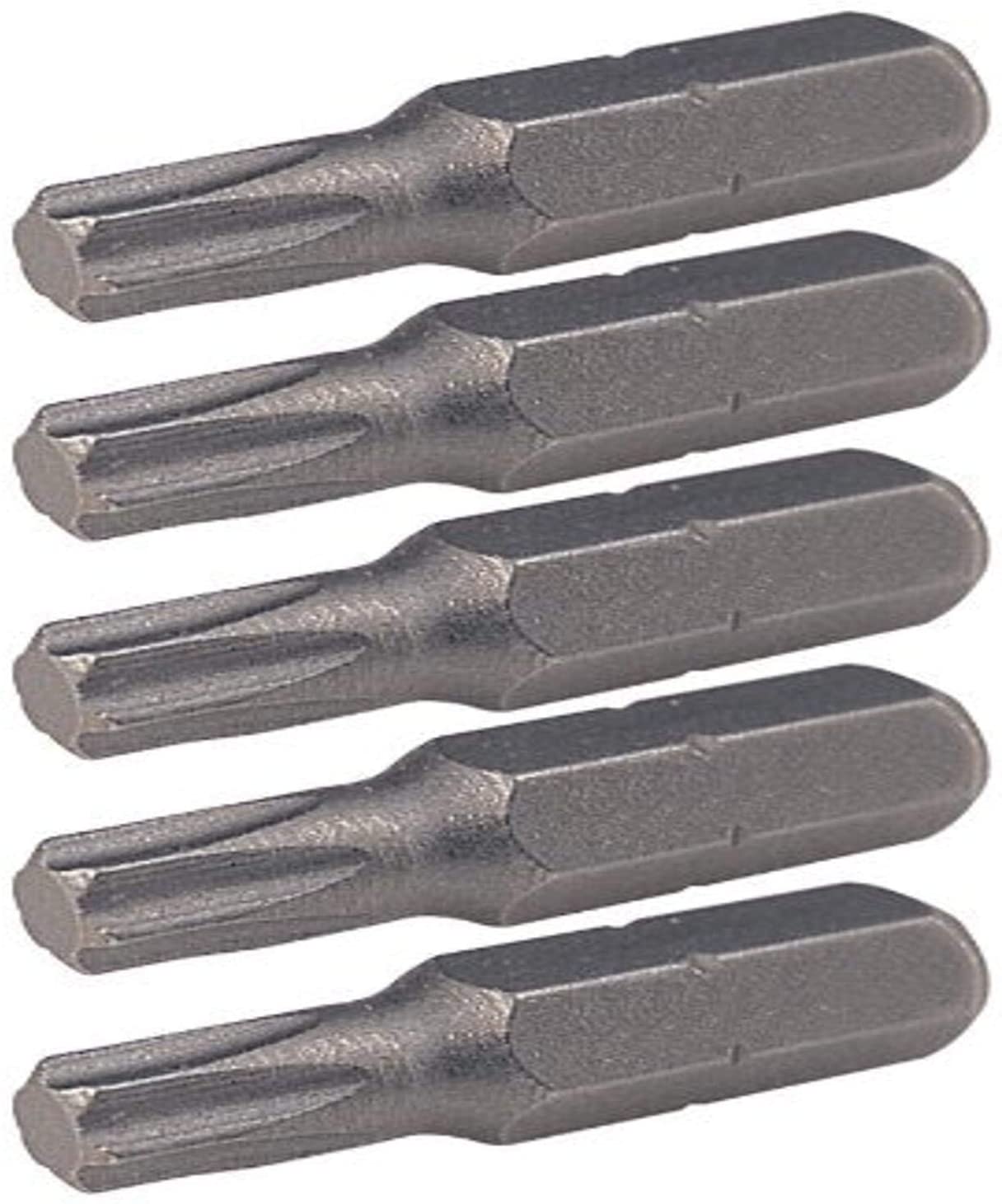 KS Tools 911.2328 T30 1/4-inch Classic TX Bit (5 Pieces), Silber, Variety pack