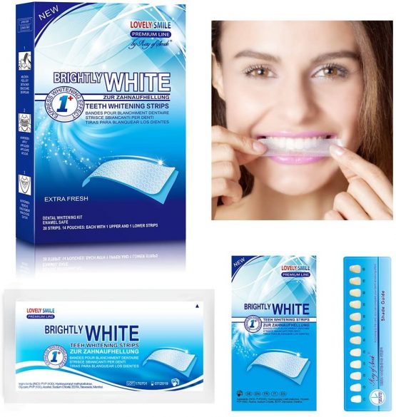 Lovely Smile | 28 White-Strips Teeth whitening Strips – Advanced NO ...